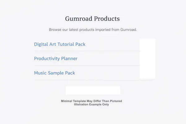 Minimal template placeholder
